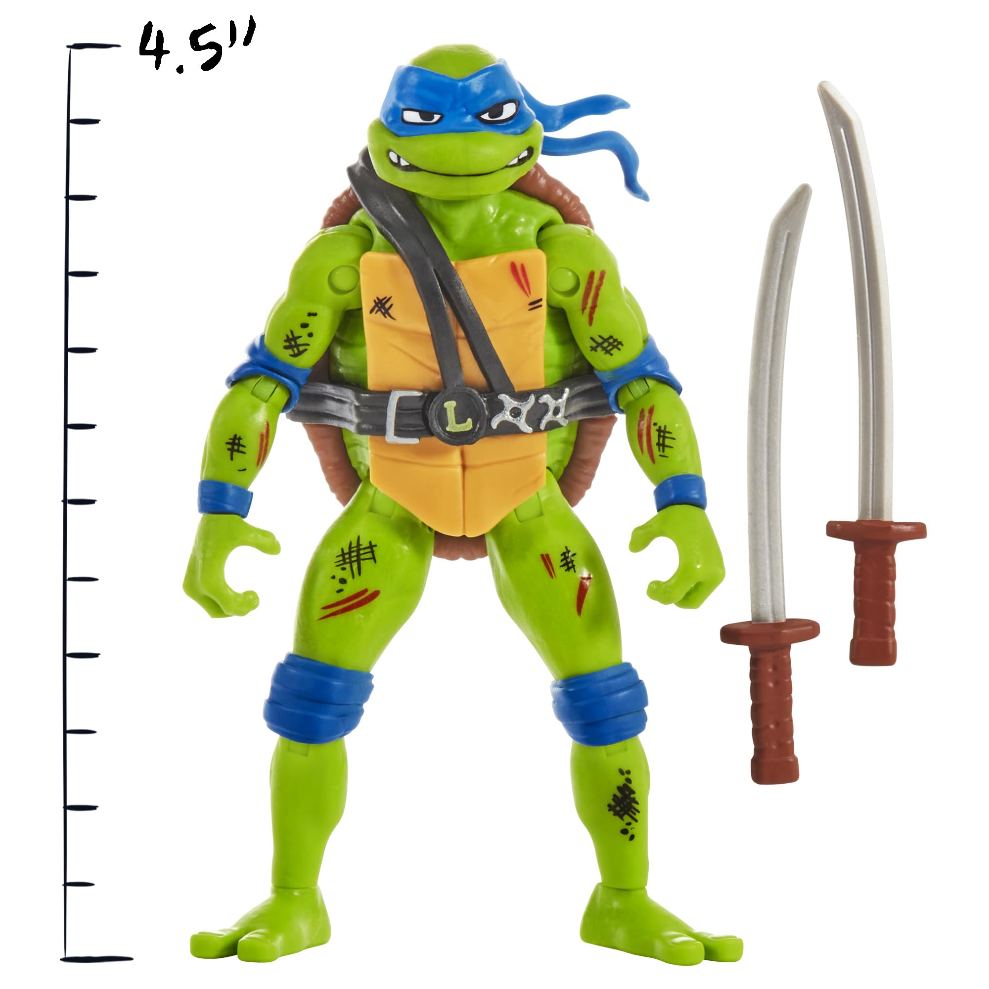 Teenage Mutant Ninja Turtles: Mutant Mayhem Leonardo vs. Super Fly